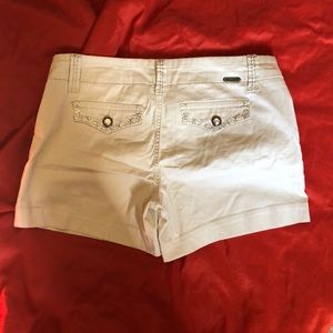 Embellished BKE khaki shorts